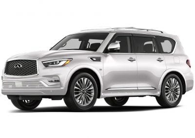 2018 Infinity Qx80 Body Color Moonstone White