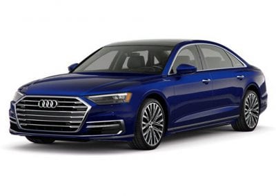 2018 Audi A8 Body Color Blue