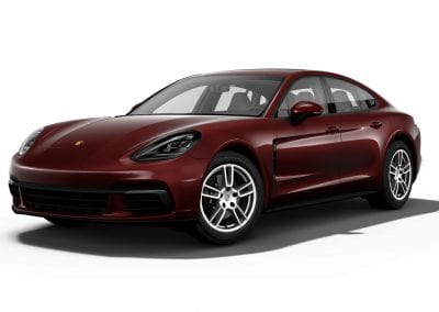 2018 Porsche Panamera Body Color Burgundy Red